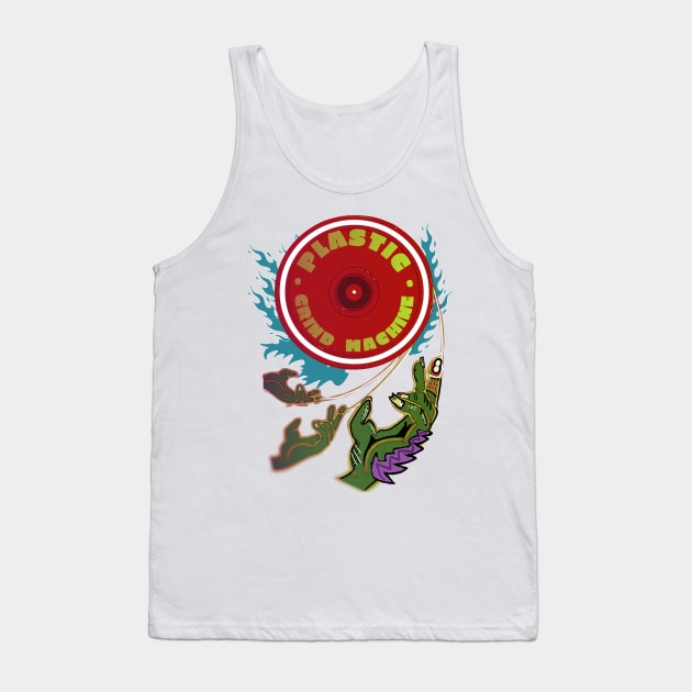 The plastic grind Machine Tank Top by Ace13creations